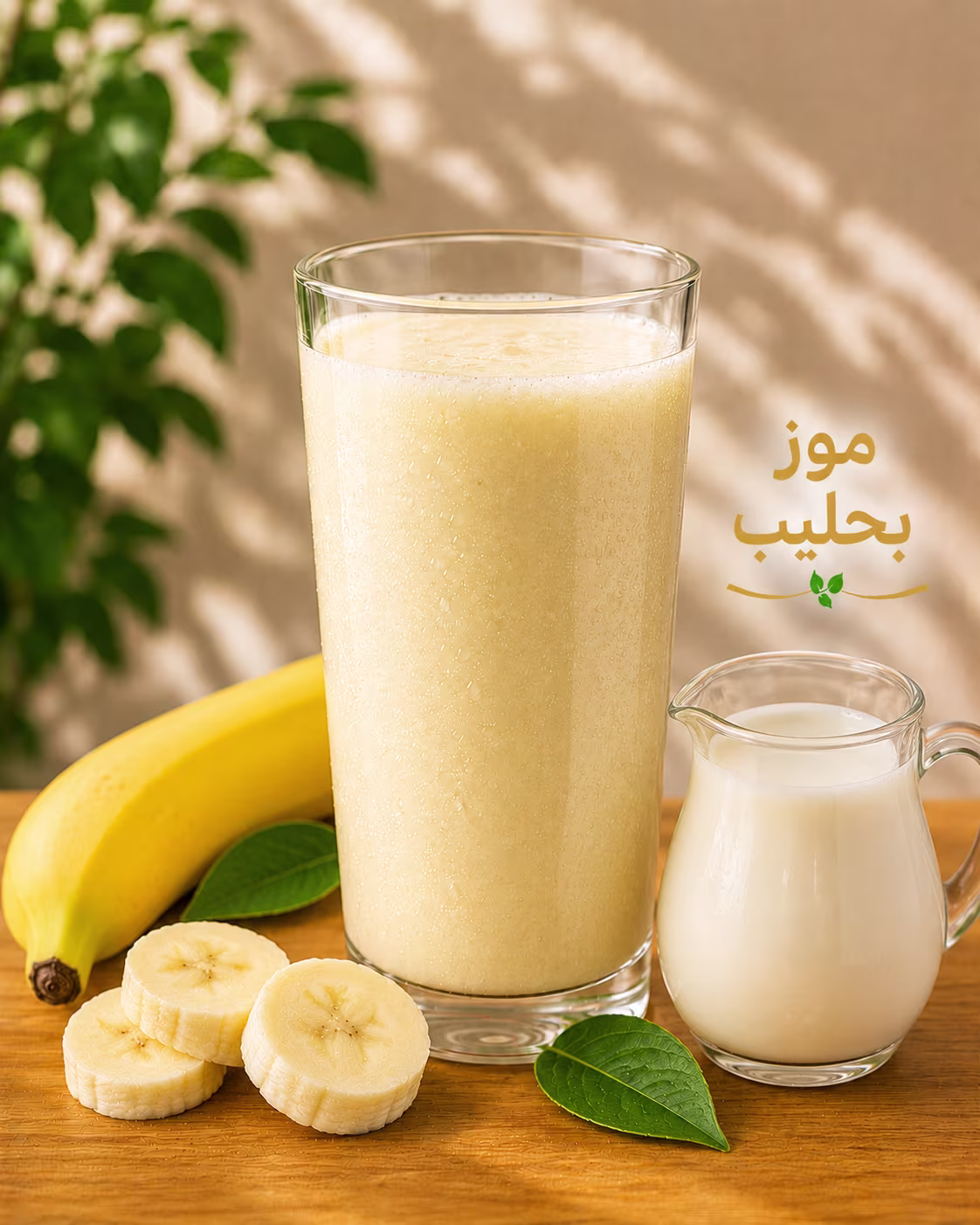 موز وحليب